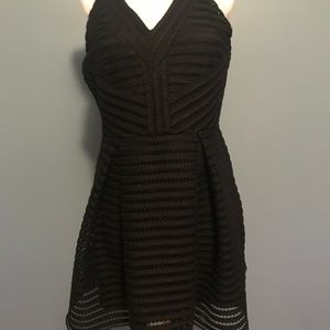 Black A-line F21 dress
